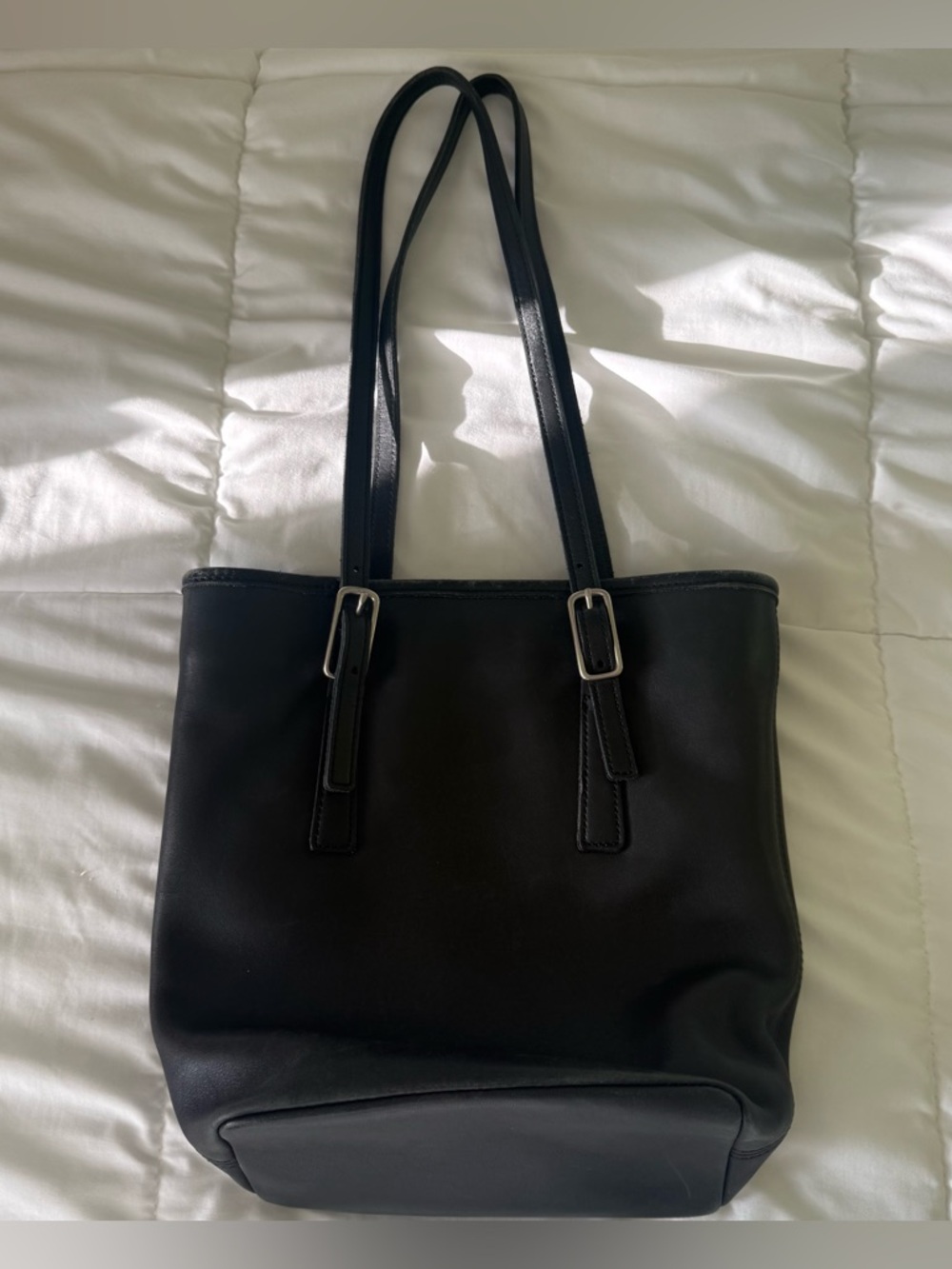 Coach Legacy Black Leather Bucket Bag 9803